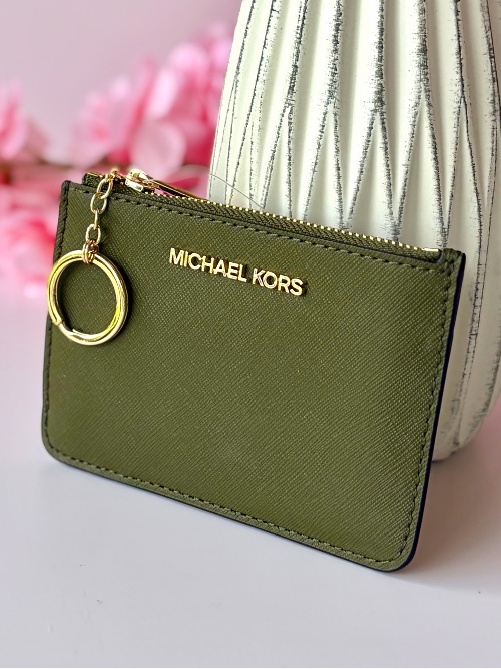 Michael Kors Duffle  Card Case Coin Pouch  Small Wallet